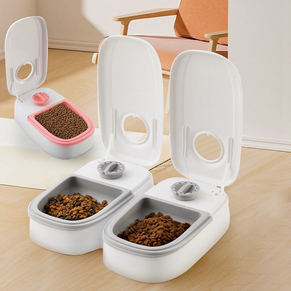 🐾 Smart Automatic Pet Feeder with Timer & Stainless Bowl
