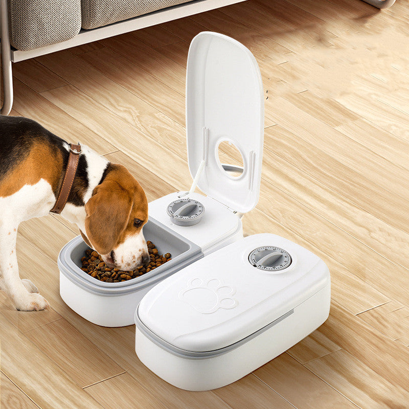 🐾 Smart Automatic Pet Feeder with Timer & Stainless Bowl